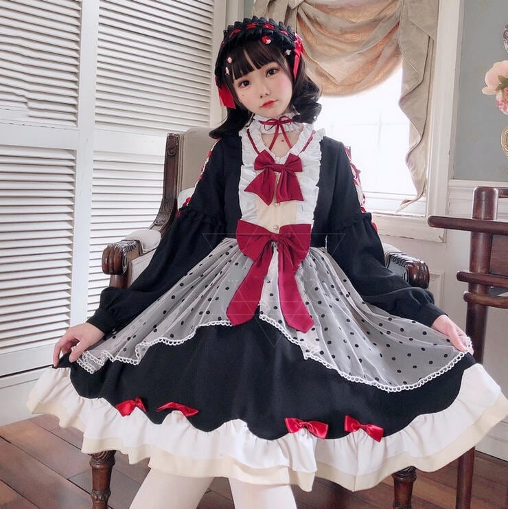 BODYLINE　いちご柄 浴衣ドレス ロリータ　可愛い　コスプレ　レディース