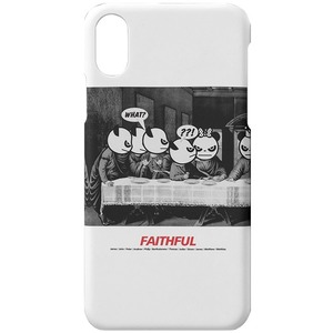 SALE【HIPANDA ハイパンダ】iPhone ケース LAST SUPPER PARODY iPhone XS/X CASE / WHITE