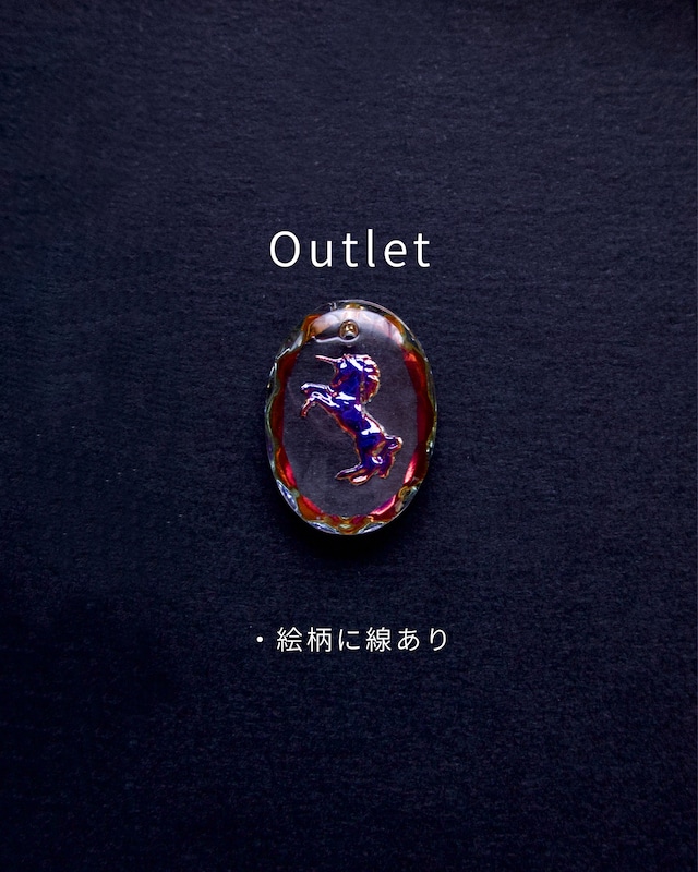 [Outlet]Unicorn (gold)(2607-1)