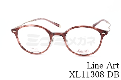 Line Art メガネ Solo XL11308 DB ボストン ソロ CHARMANT シャルマン ラインアート 鯖江 日本製 正規品