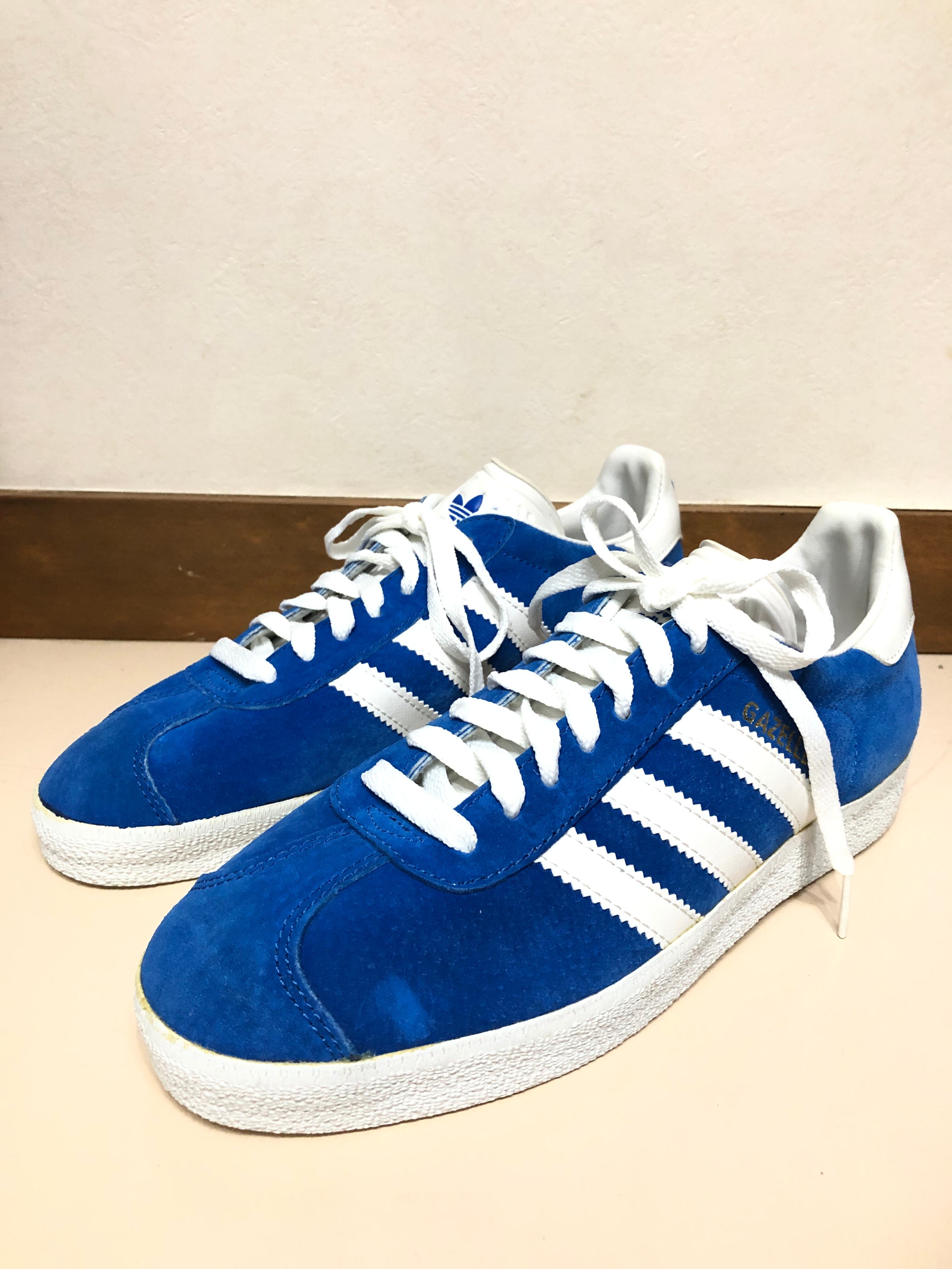050591○ 未使用 adidas GAZELLE 94年製 スニーカー 26.5cm スエード 