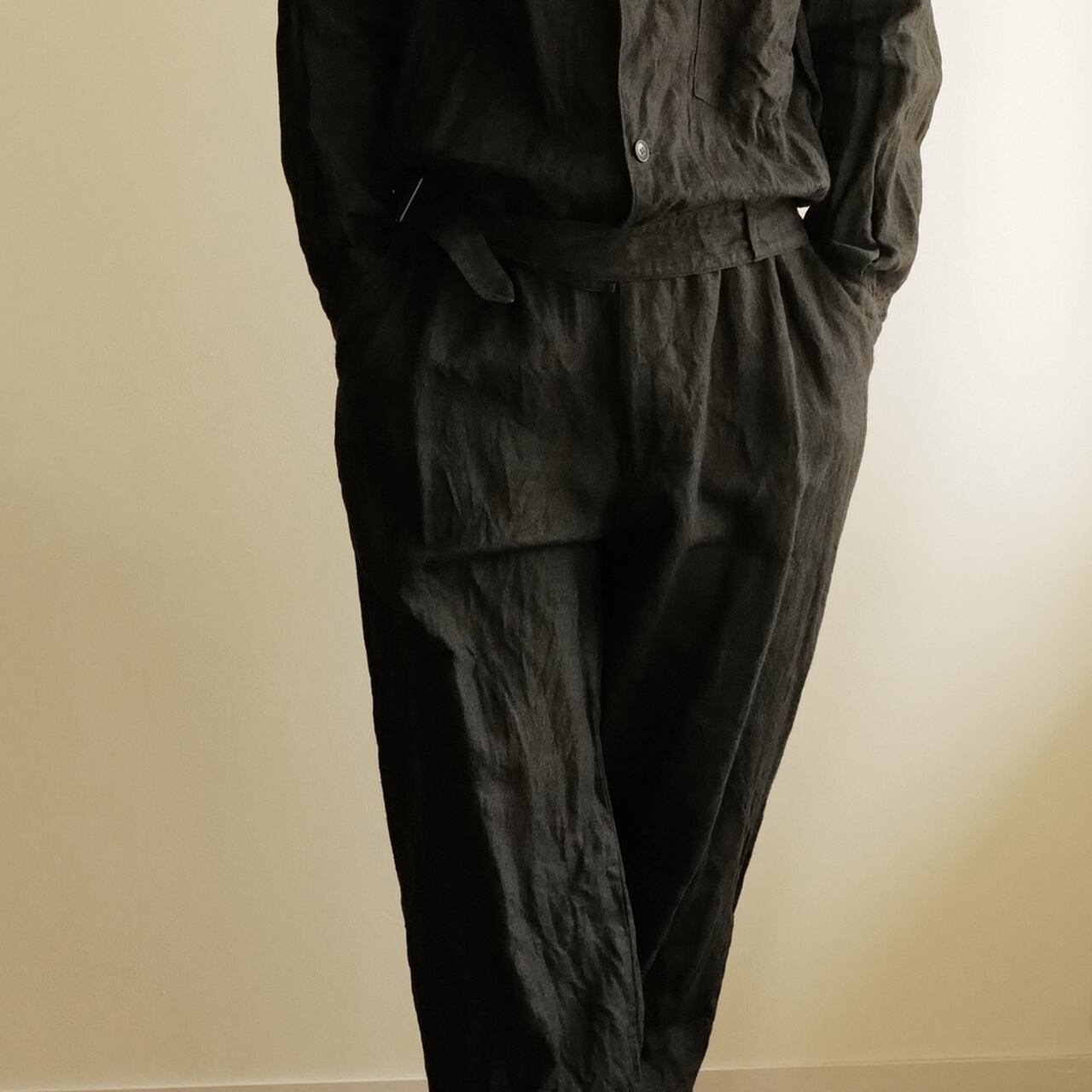COMOLI ｜ リネン ドローストリングパンツ | HJ GALLERY