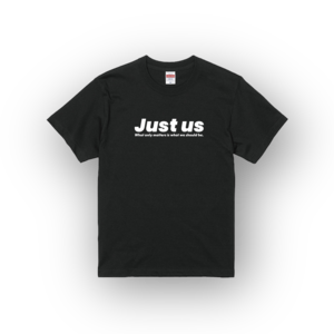 Just us Tシャツ（BLACK）