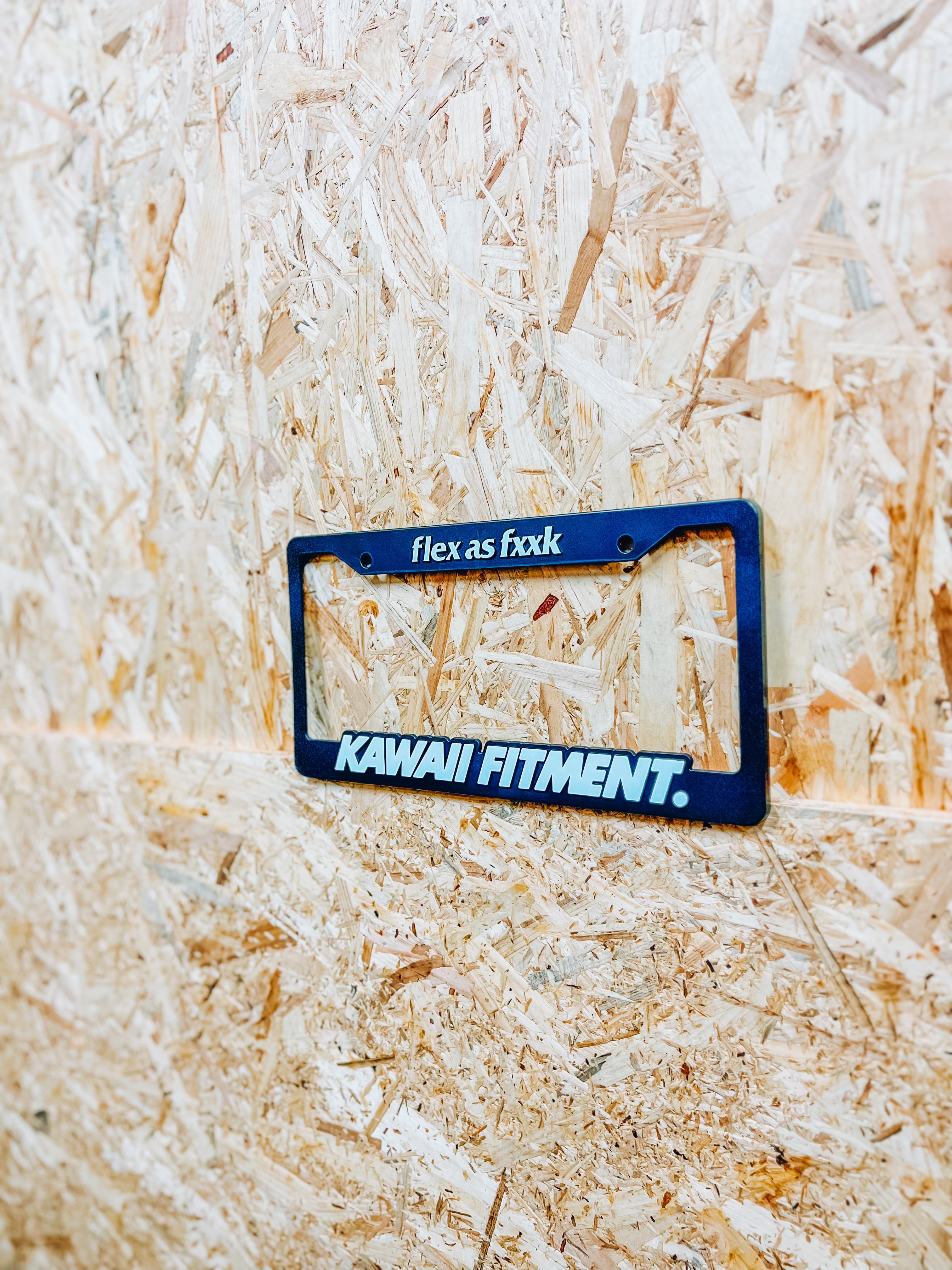 KAWAII FITMENT. license frame US size | KAWAII FITMENT.