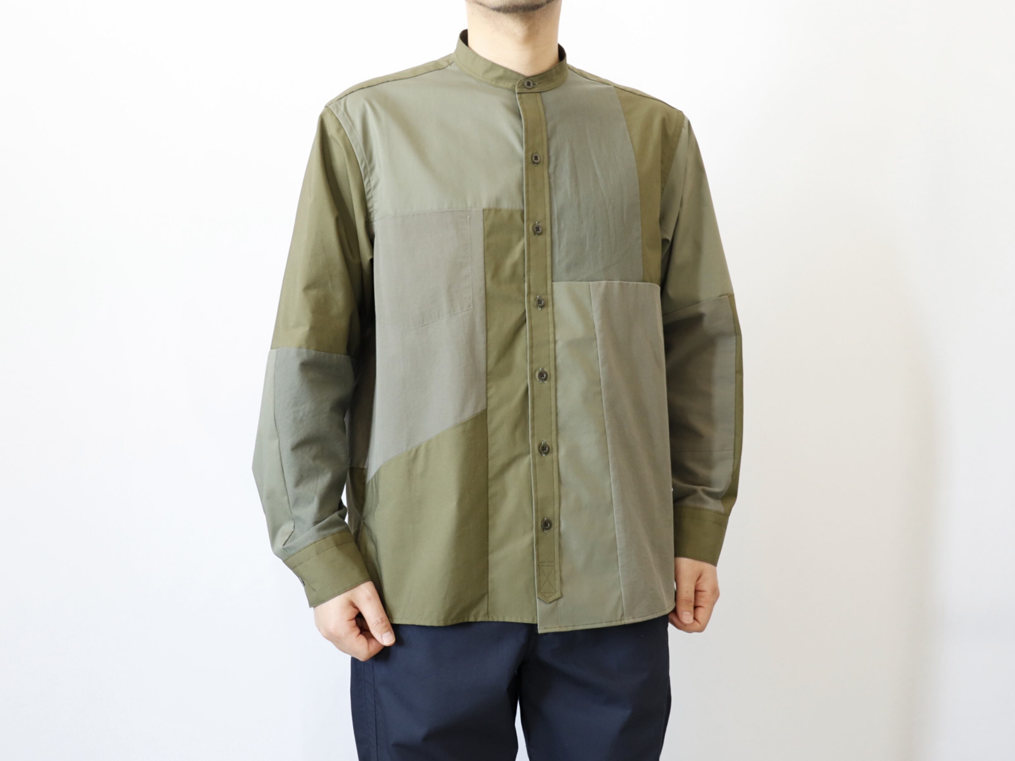 【ラスト1点】bettaku comfort / RUBUILD SHIRTS - KHAKI　ベッタク コンフォート / リビルドシャツ