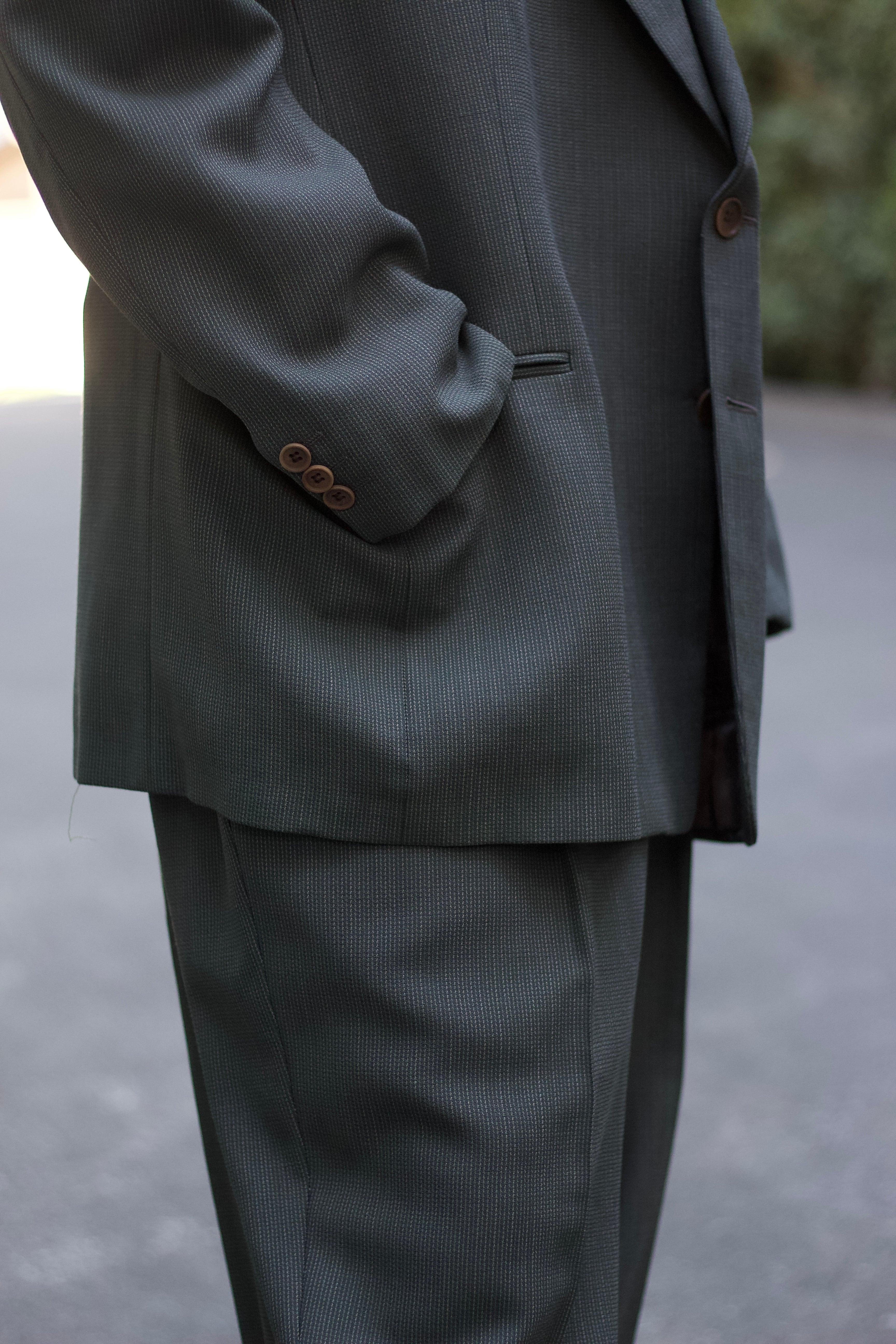 1990s GIORGIO ARMANI vintage tailored set up 【OT-20130】 | cv
