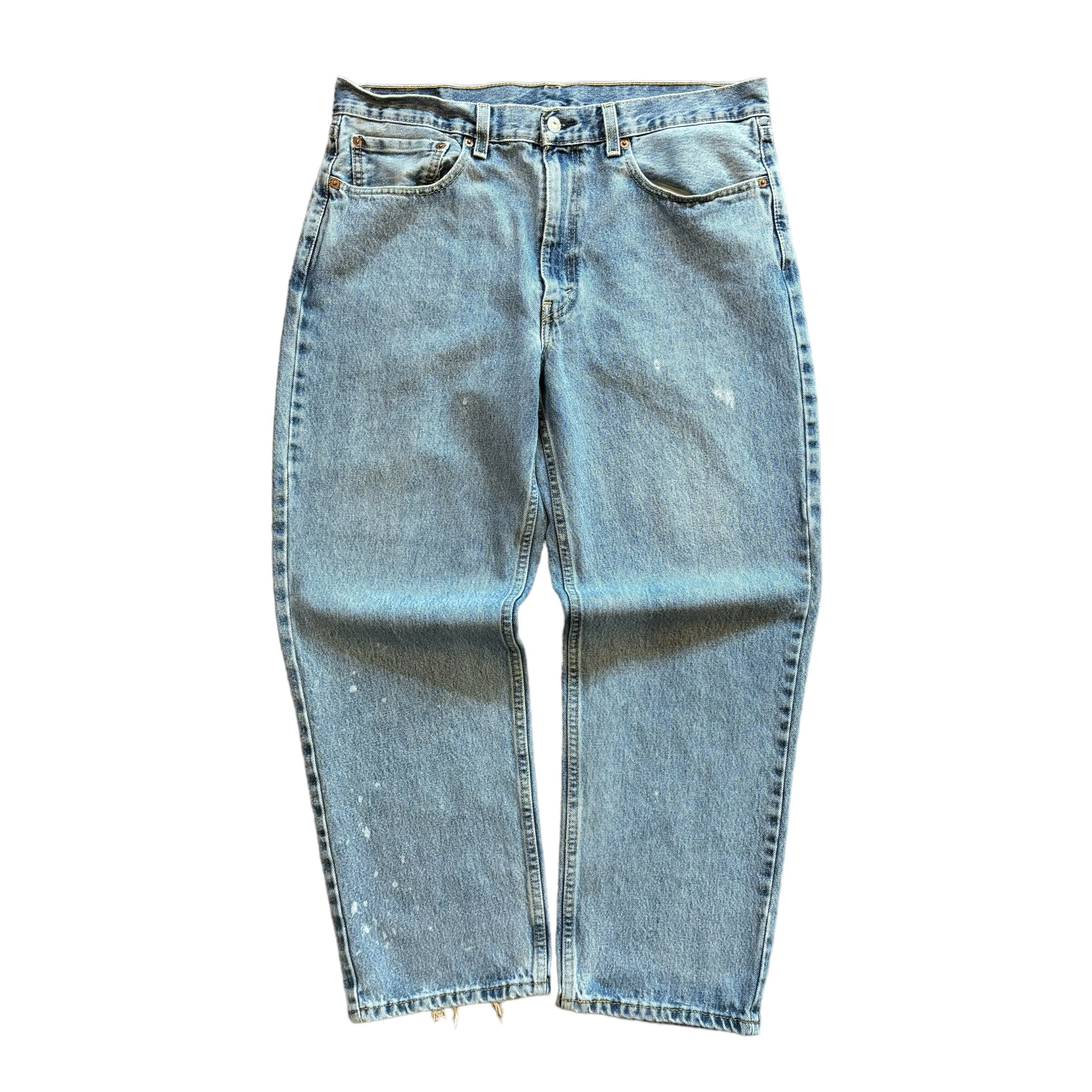 〔W36L29〕Levi's 550 デニムパンツ スカイブルー No.506