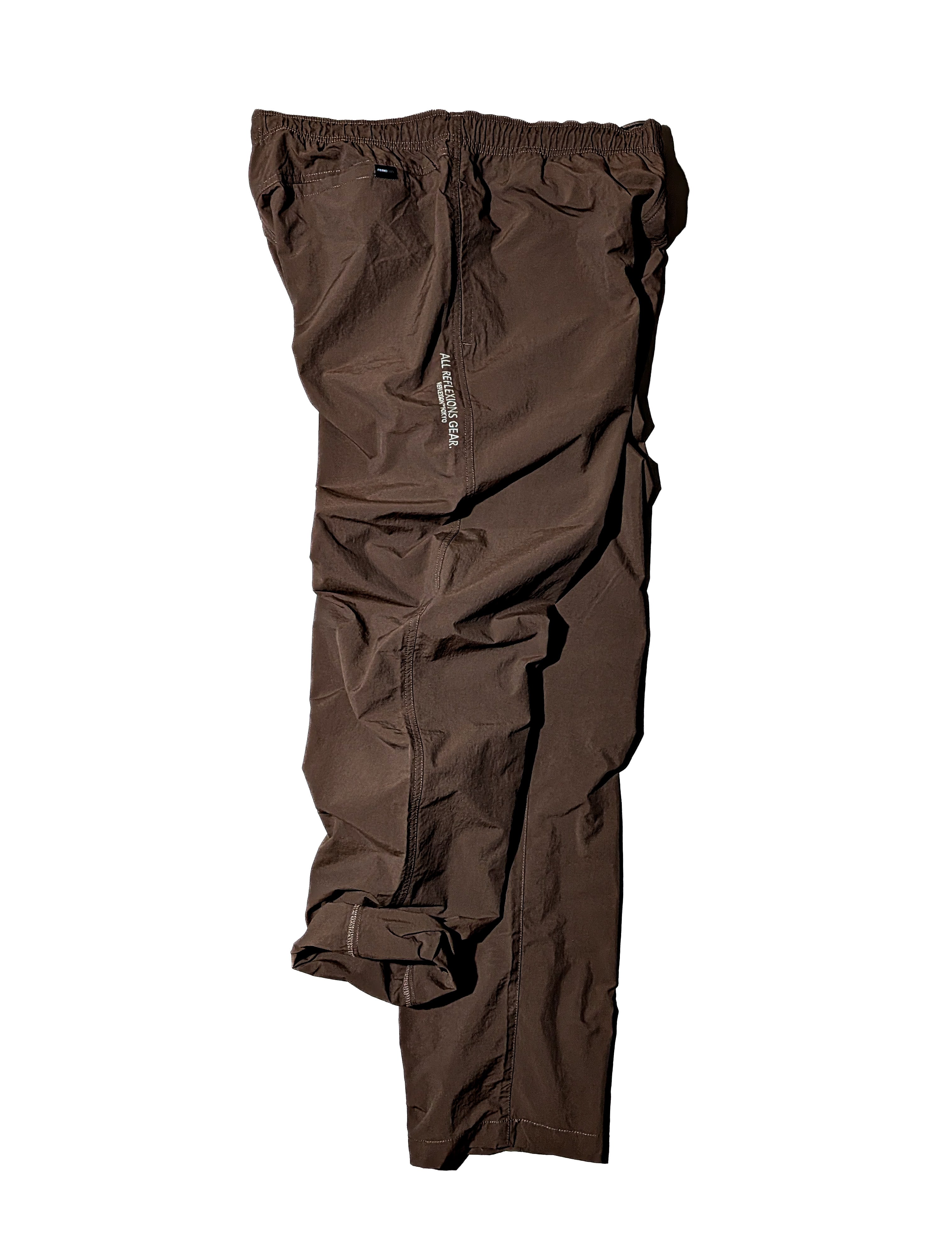 【新品・未使用】サルセーションウェア ハーレムパンツ Mサイズ ダークブラウン ARG. TRAIL NYLON PANTS(DARK MOCHA) | REFLEXION