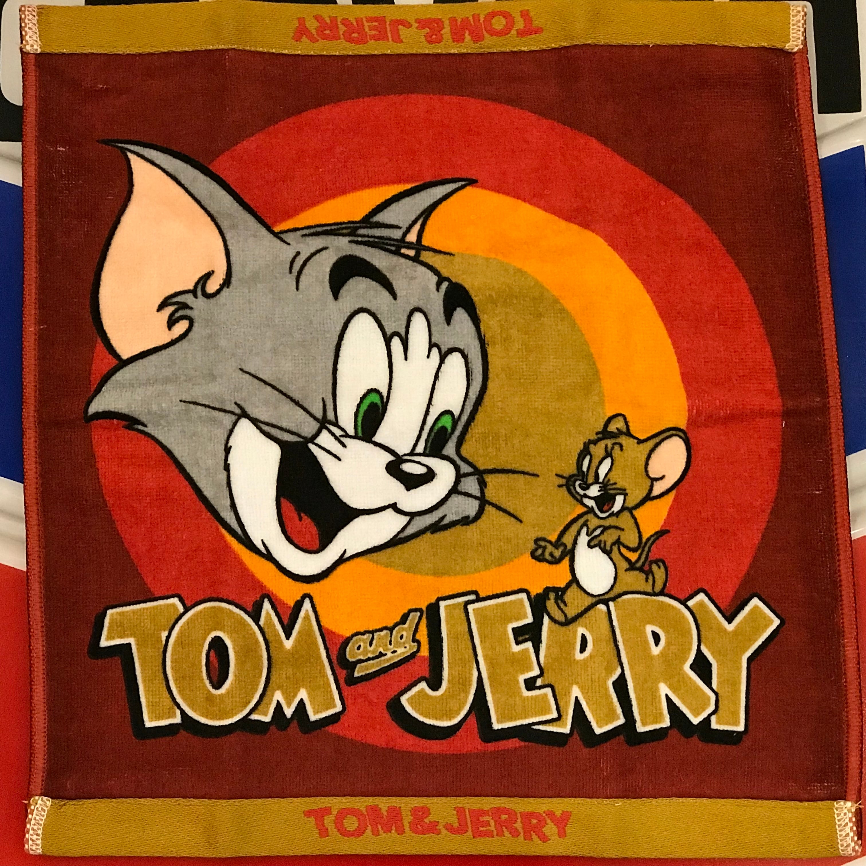 トムとジェリー ハンドタオル 日本製 | 福岡 大名のおもちゃ屋 トイズ