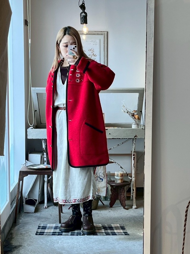 1990’s Made in Austria L.L.Bean Tyrolean Wool Hoodie Coat