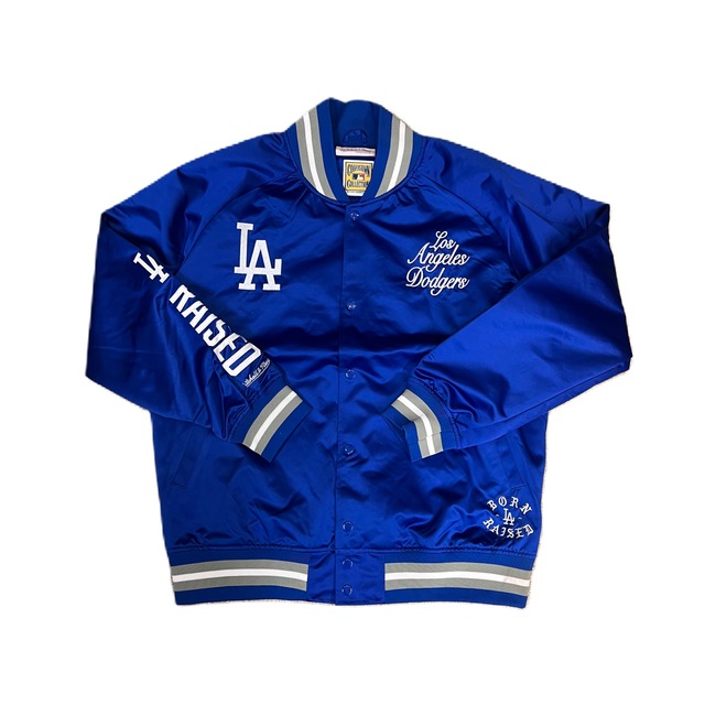 BORN X RAISED × Los Angeles Dodgers #Baseball Jacket