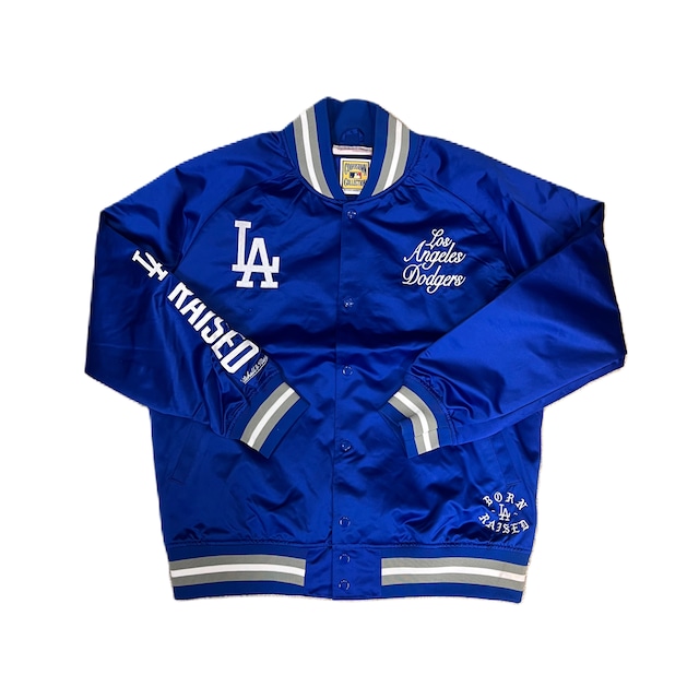 BORN X RAISED × Los Angeles Dodgers #Baseball Jacket