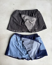 DENIM DOCKING RUN SKIRT / RGW-02-2 INDIGO