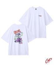 【SILAS】SILASxCOOP CHOPPED ROOF PRINT WIDE S/S TEE