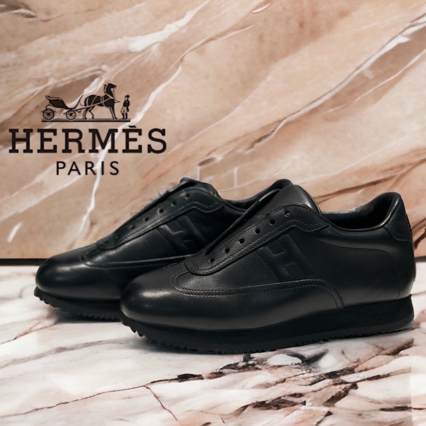 HERMES レディースシューズ　スニーカー