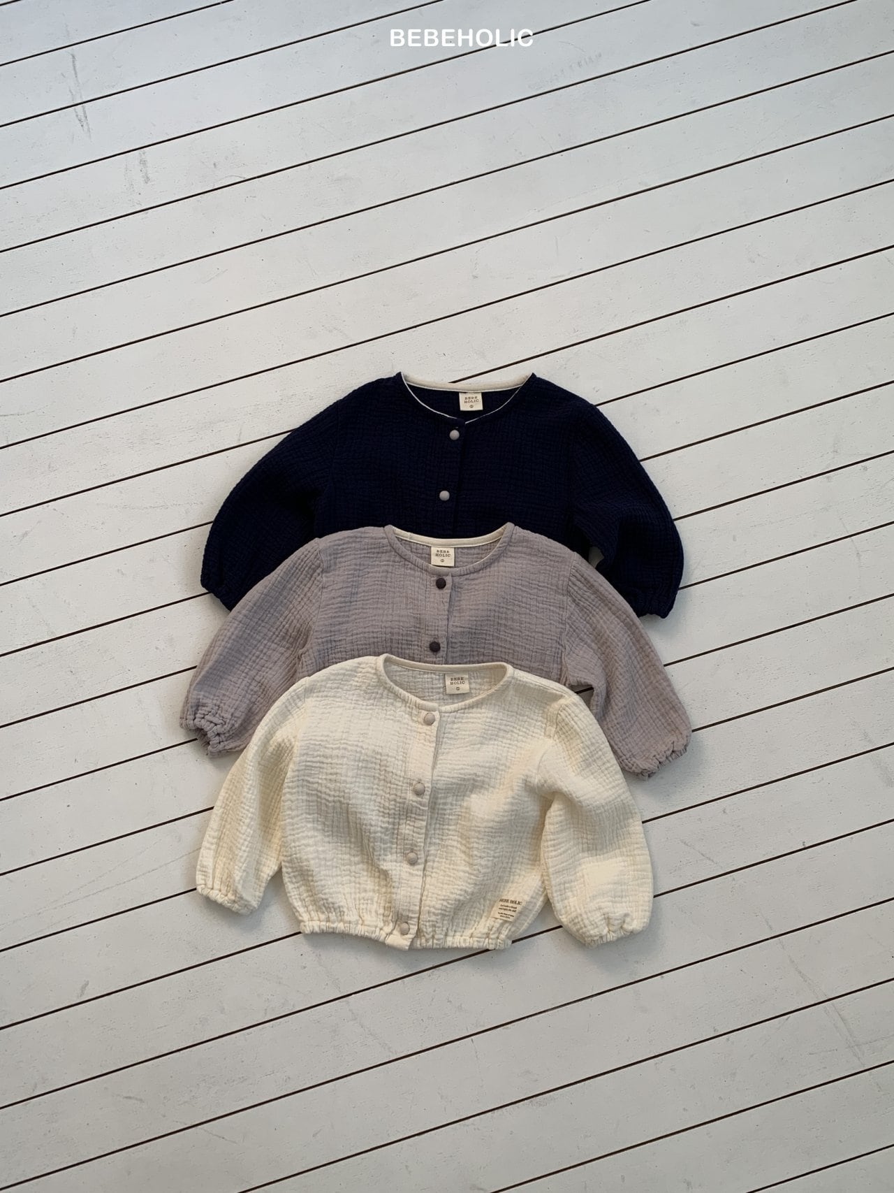 chichi cardigan【bebeholic】※2月下旬〜3月上旬発送予定