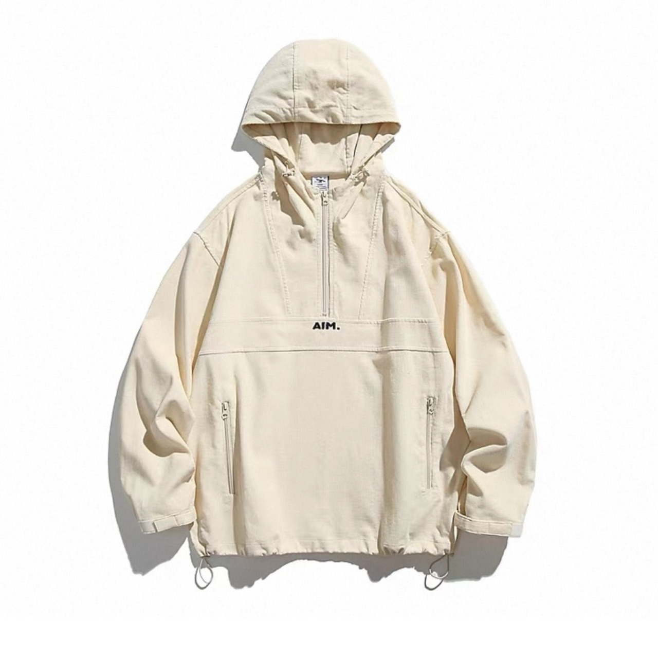 Half zip hooded anorak jacket 1253 - 3