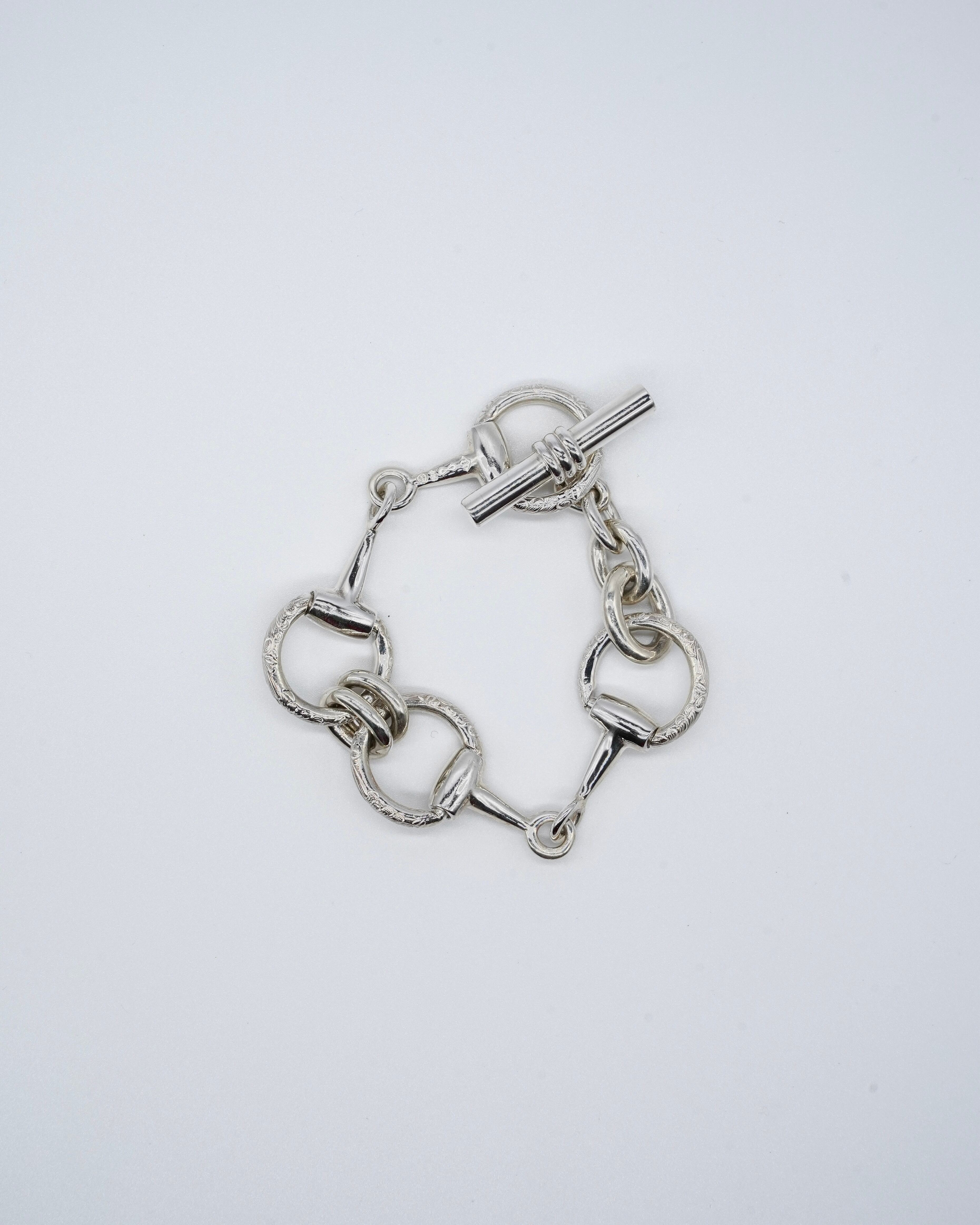 BN-080 Horse bit bracelet double