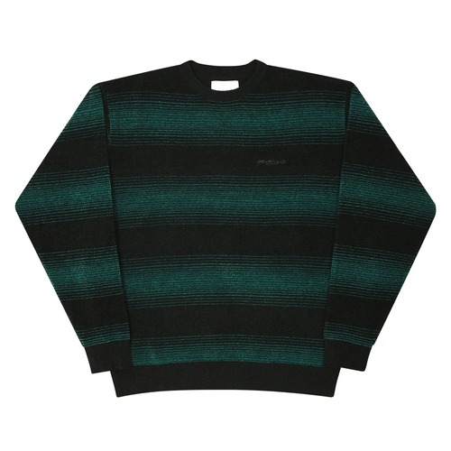 YARDSALE / RIPPLE CHENILLE GREEN / BLACK