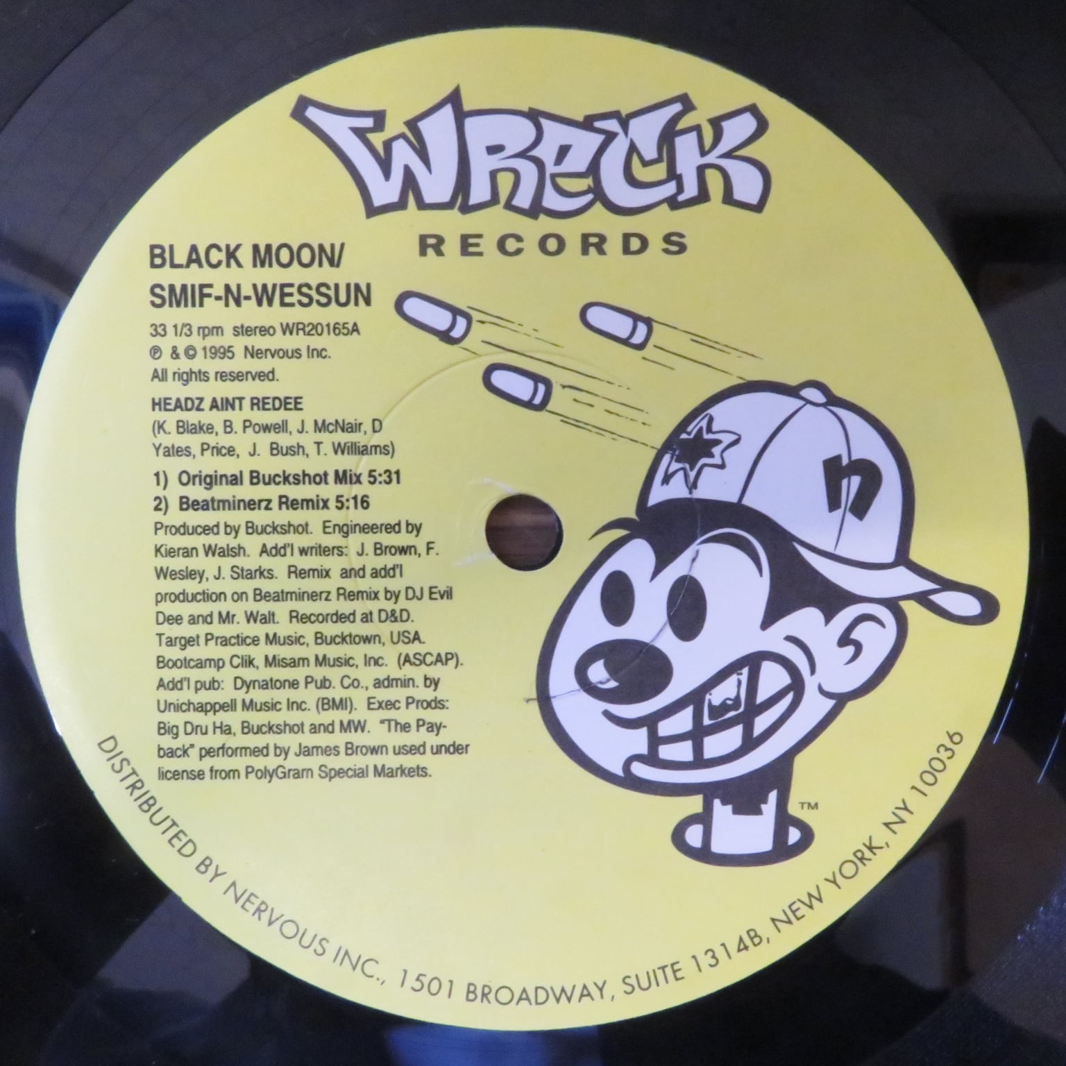 Black Moon / Smif-N-Wessun / Headz Ain't Redee! [WR 20165] - 画像2