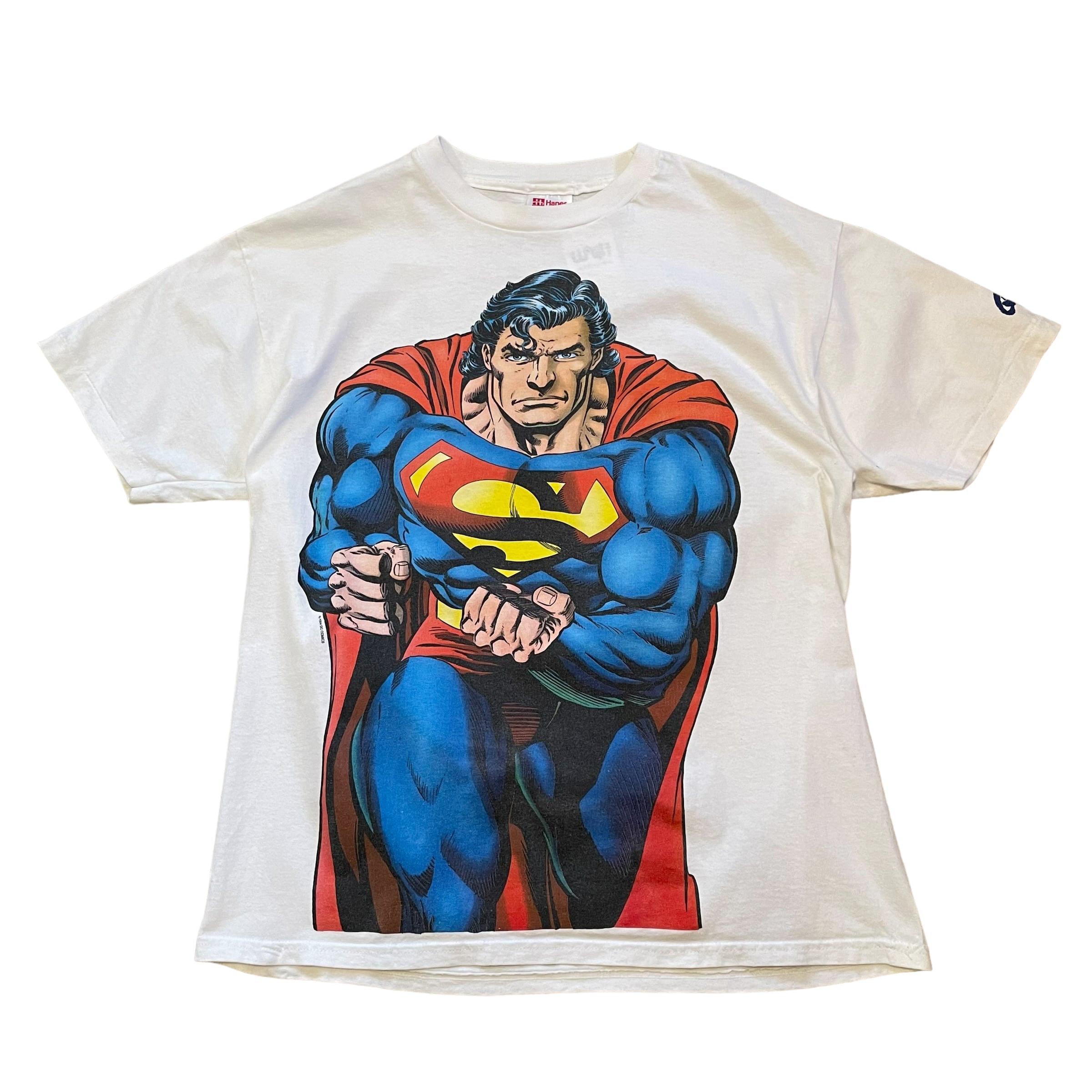 90s Graphitti SUPERMAN t-shirt | What’z up powered by BASE