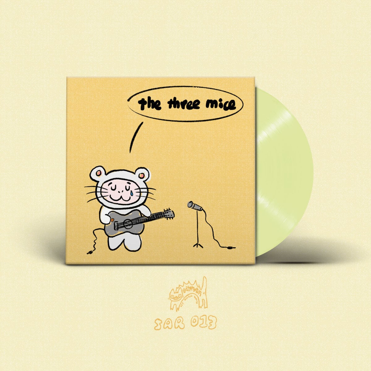 鼠鼠鼠 / the three mice（200 Ltd Yellow Green LP）