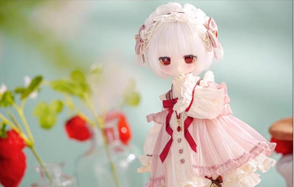 ⭐️ラスト1体⭐プチストロベリー・Meira⭐️Tiny Fox◇フルセット