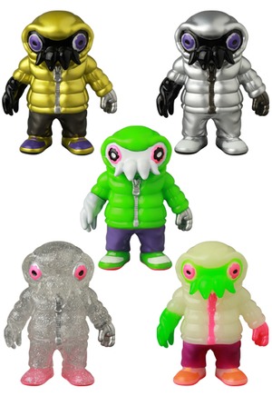 メディコム VAG Vintl Artist Gacha [シリーズ 10周年 第2弾] クトゥルフオイド 全5種セット ４号店商品