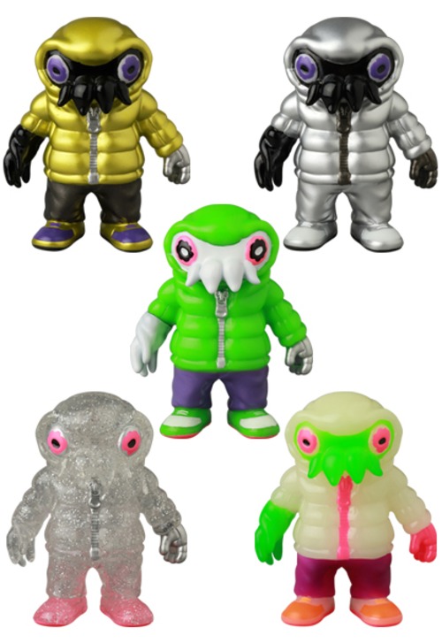 メディコム VAG Vintl Artist Gacha [シリーズ 10周年 第2弾] クトゥルフオイド 全5種セット ４号店商品