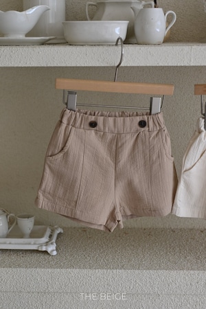 [THE BEIGE] Sarah Shorts / [더베이지] 세라반바지