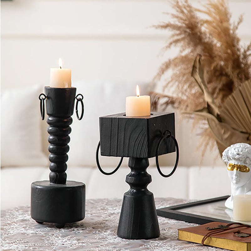 キャンドルホルダー　グレイ 大理石 キャンドルホルダー スタンド 白 紺 グレー ロウソク