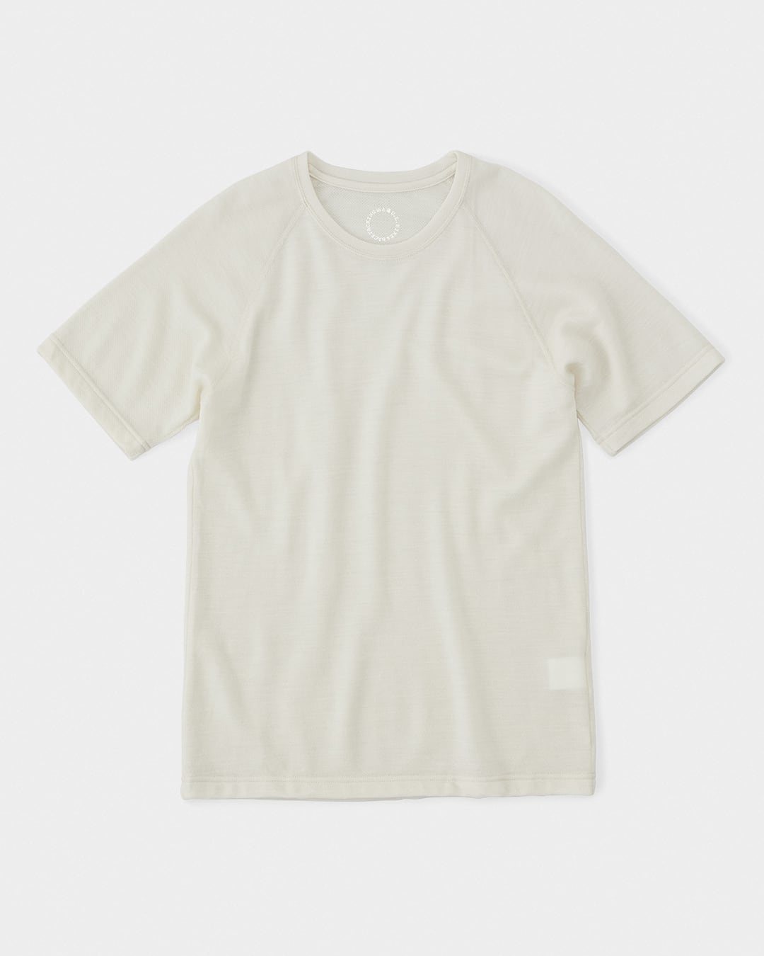 山と道 / DF Mesh Merino T-shirt - Unisex #Off White