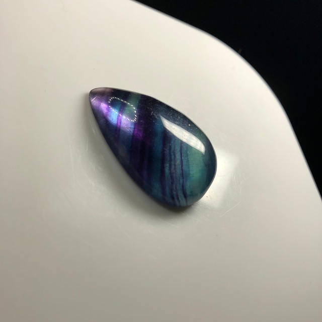 フローライト 雫型 ルース