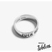 【RAISED BY WOLVES/レイズドバイウルブス】FUCK OFF RING リング / Sterling Silver FW24-12876