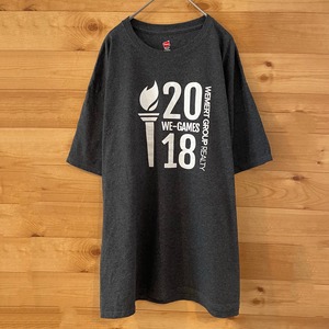 【Hanes】企業系 プリントTシャツ 聖火 Wemert Group Realty XL ビッグサイズ US古着 アメリカ古着