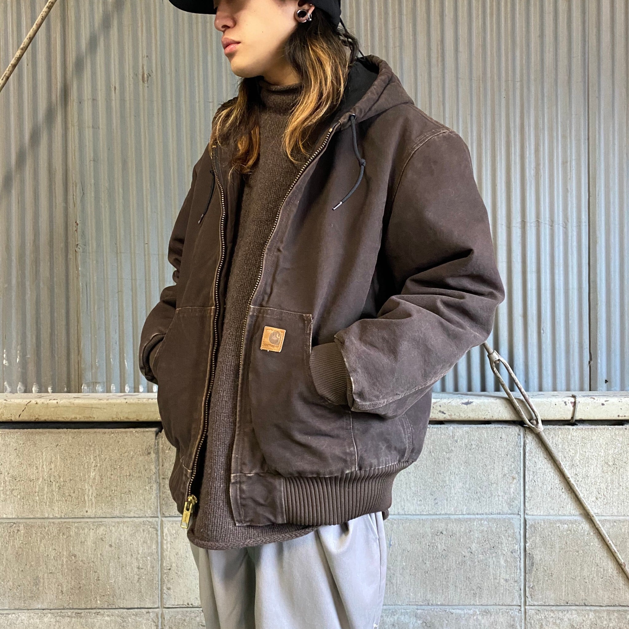 Carhartt カーハート アクティブジャケット メンズM 古着 ダック地