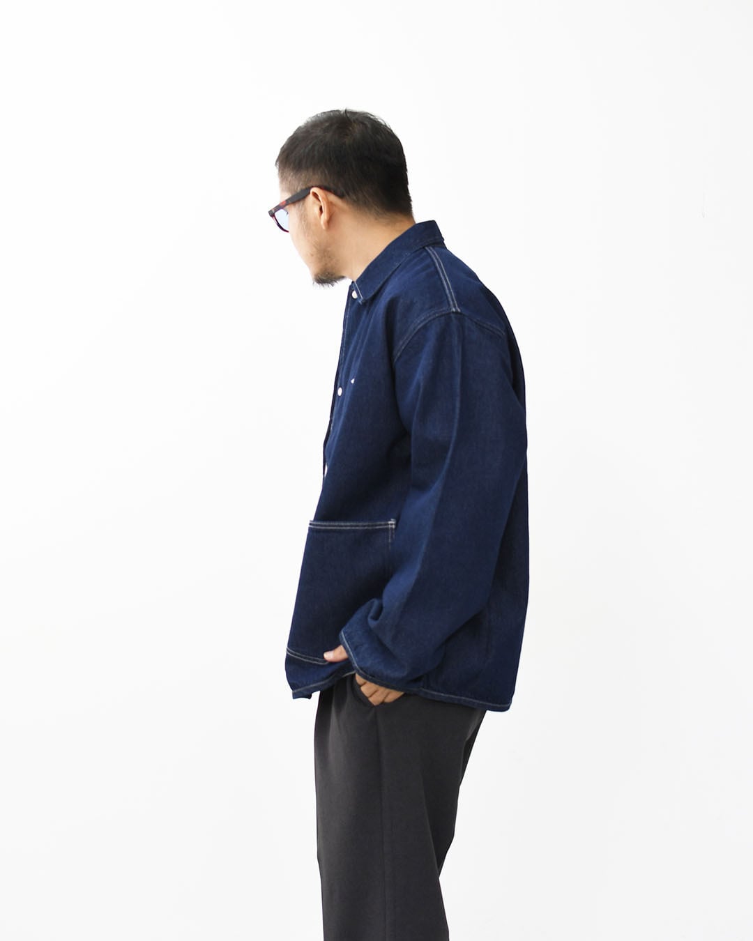 DANTON [ダントン] M COTTON DENIM COVERALL [DT-B0400 DNS] コットン