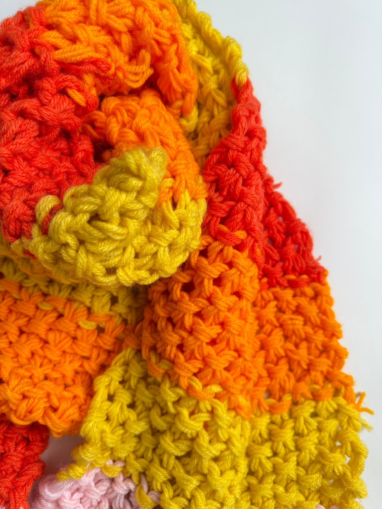 Hand knitted scarf - 2