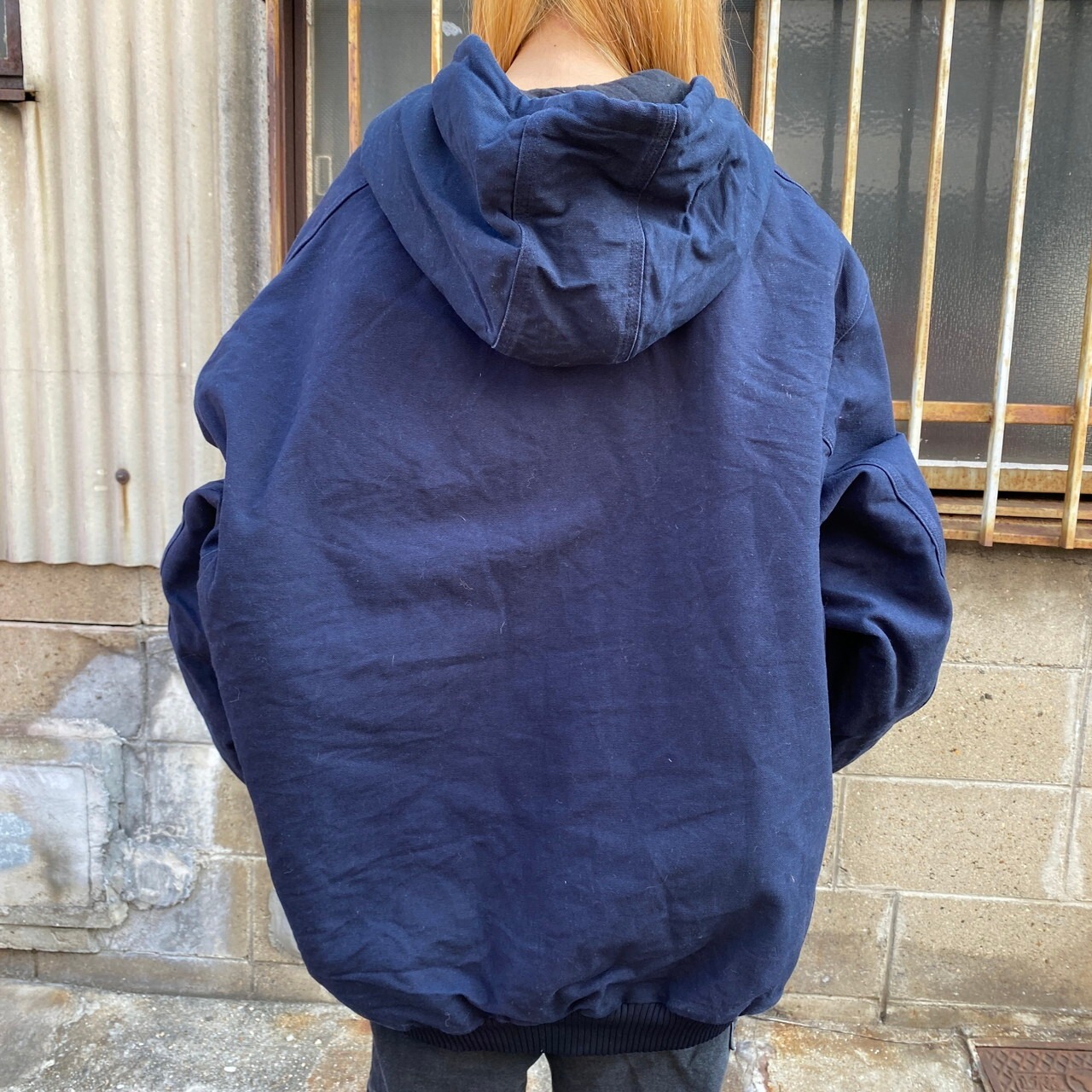 ビッグサイズ Carhartt カーハート 企業ロゴ刺? アクティブジャケット 