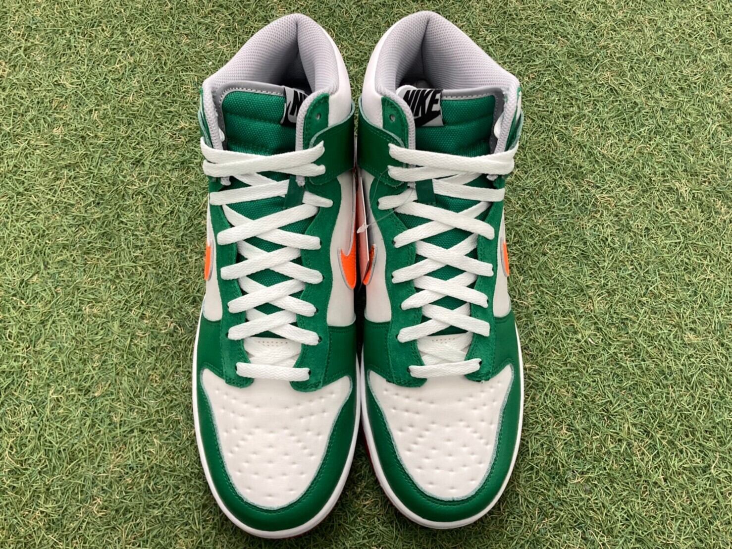 NIKE BY YOU DUNK HIGH ORANGE SWOOSH DJ7023-991 29.5cm 63873 
