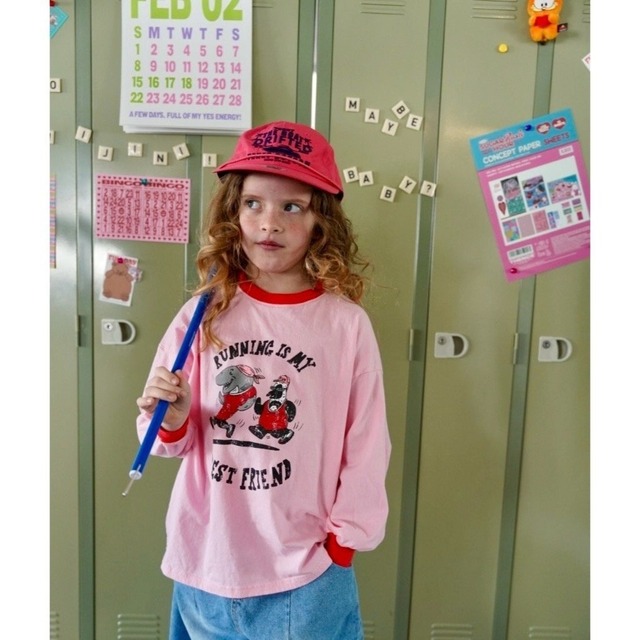 《送料無料》予約:ランニングT【ramijini】※ジュニアサイズ