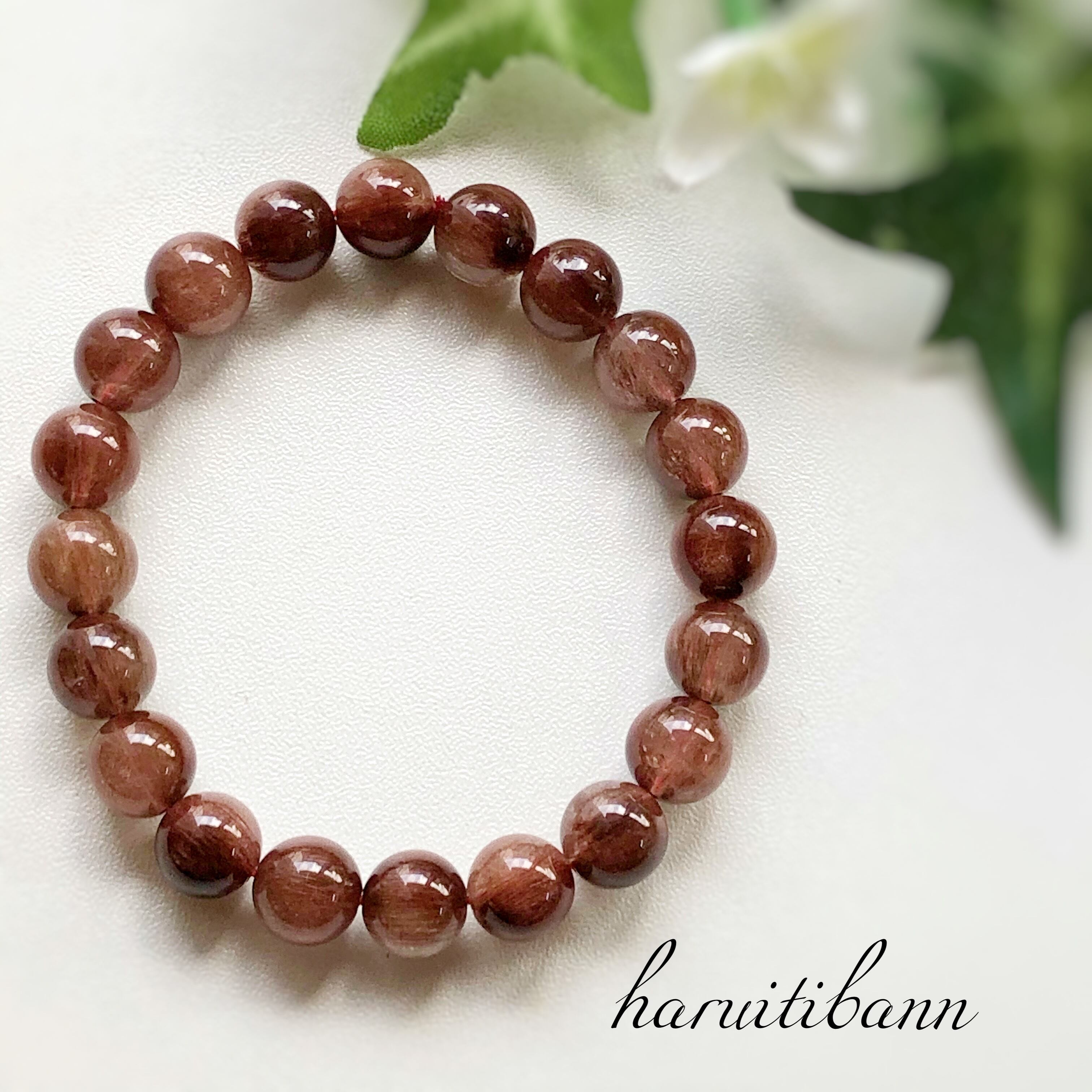 リビアングラスト　ブレスレット　玉大きめ　天然石　パワーストーン　珍品 リビアングラスト ブレスレット 玉大きめ 天然石 パワーストーン