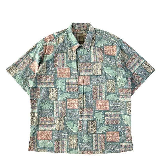 USED Aloha shirt / Cooke street  / size 2XL