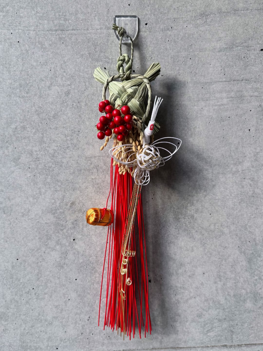 お正月飾り 鶴亀の水引飾り