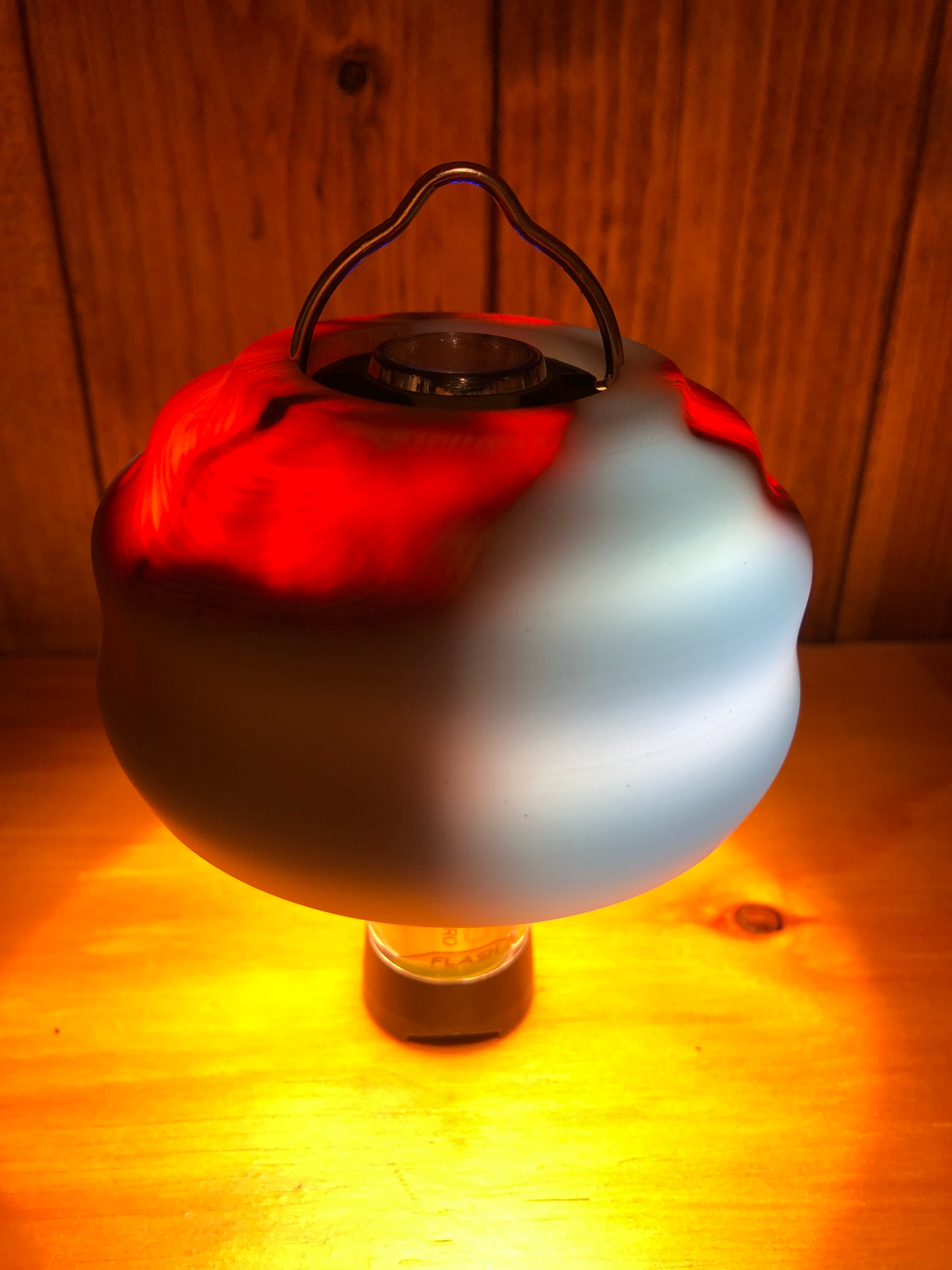 ランプシェード　里山の情景　鶴と扇 DoMeGe koi-hotaru L | OLIVE OUTDOOR EQUIPMENT