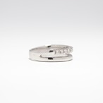 ダイヤモンド ピンキーリング pt900 / 0.200ct