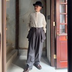 ASEEDONCLOUD/アシードンクラウド  Railway uniform trousers／レイルウェイ ユニフォーム トラウザーズ　#262501 GREY size M
