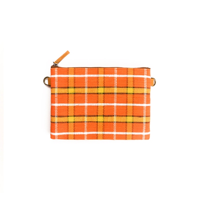 Flat Pouch Harf / Orange ×Yellow : 2110100100505