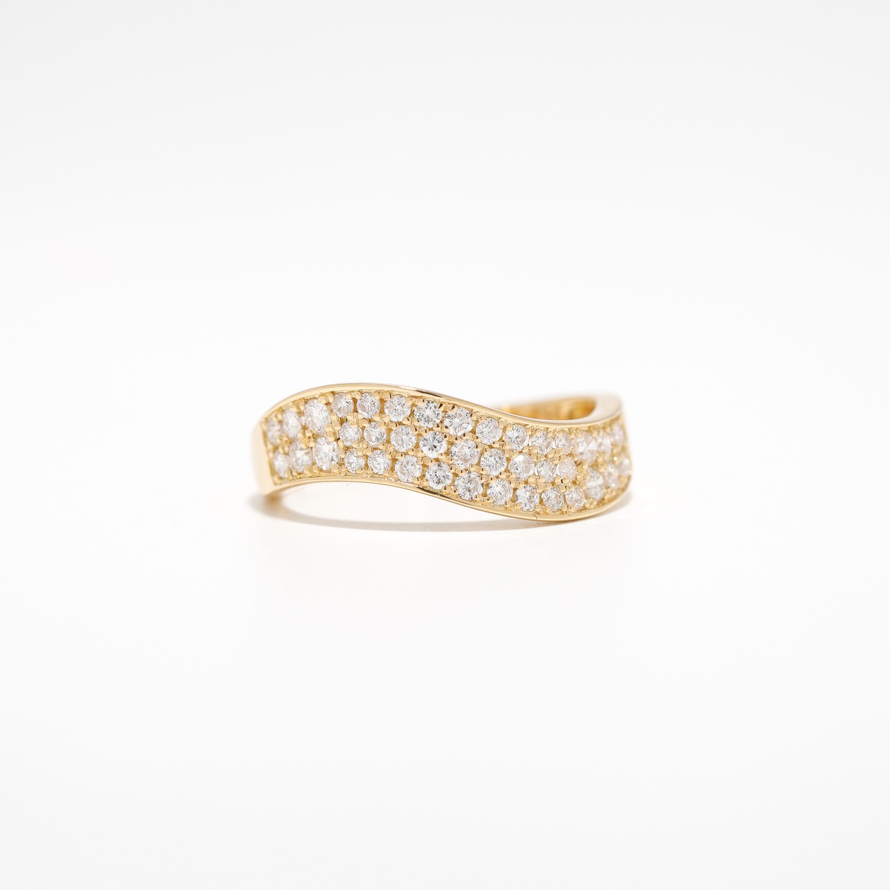 ダイヤモンド デザインリング K18 / 0.500ct