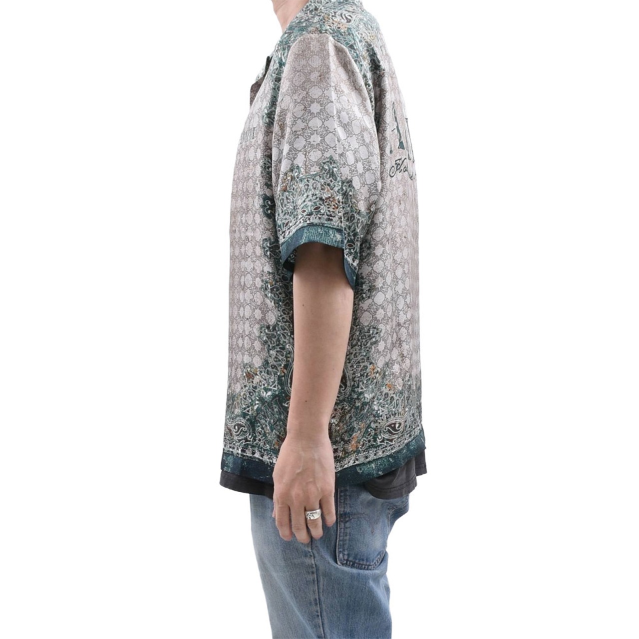 【AMIRI】BANDANA BOWLING SHIRT - 3